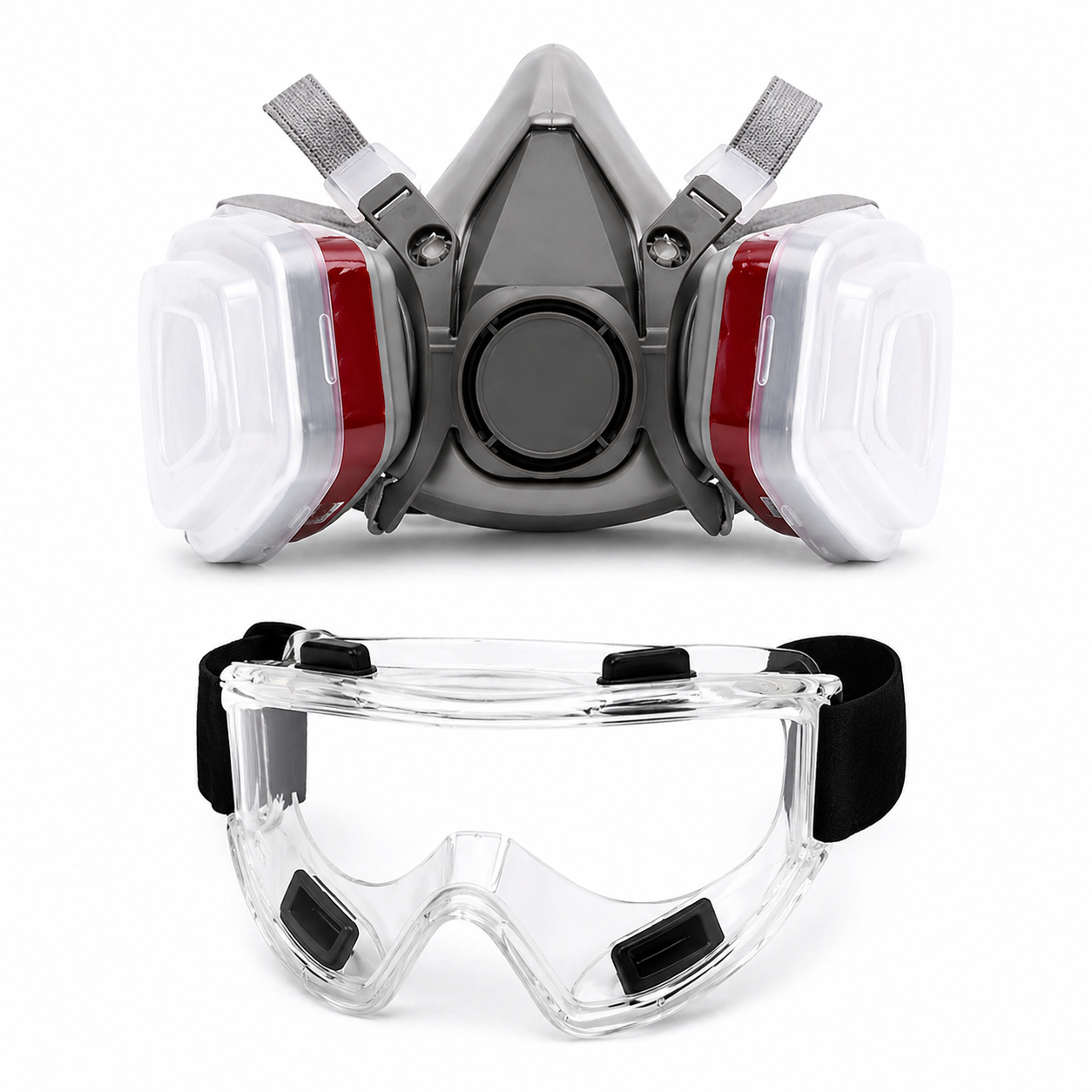 Beskyttelsespakke (maske + briller)