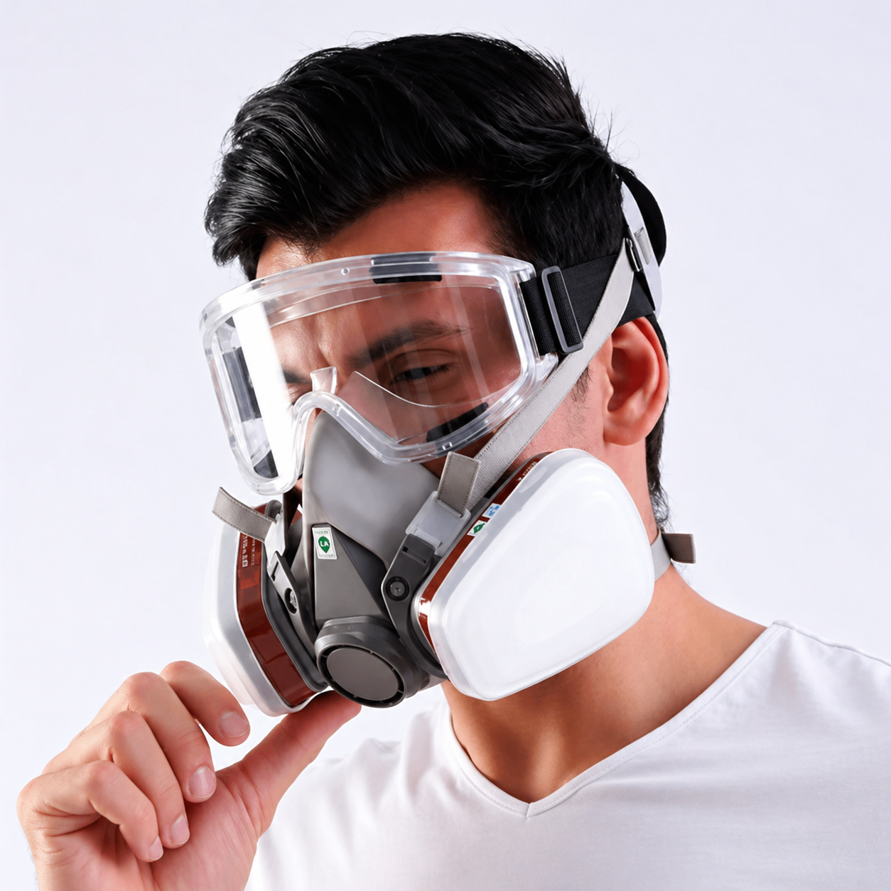 Beskyttelsespakke (maske + briller)